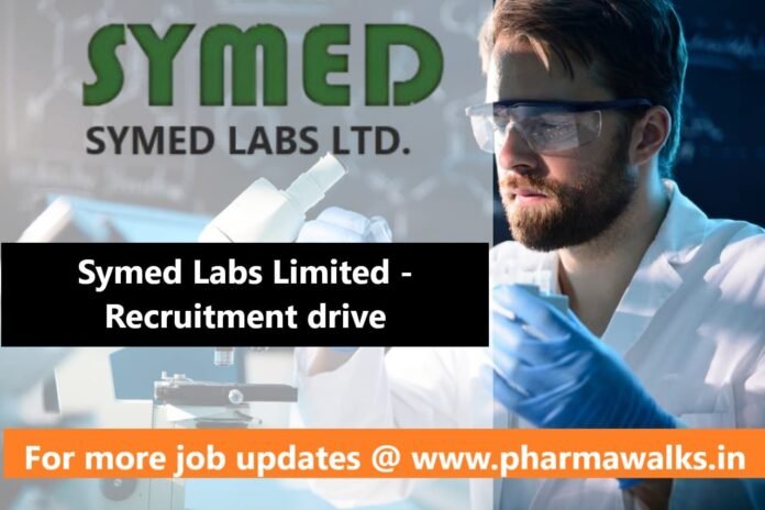 Symed Labs Limited - Recruitment