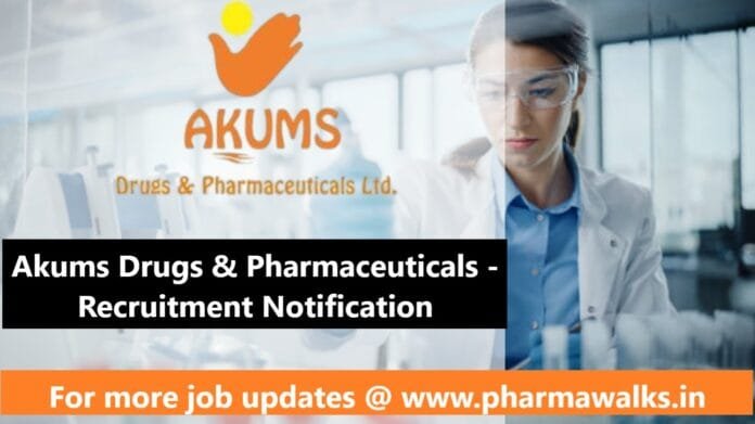 Akums Drugs & Pharmaceuticals Limited