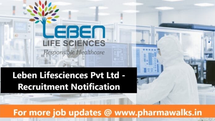 Leben Lifesciences Pvt Ltd